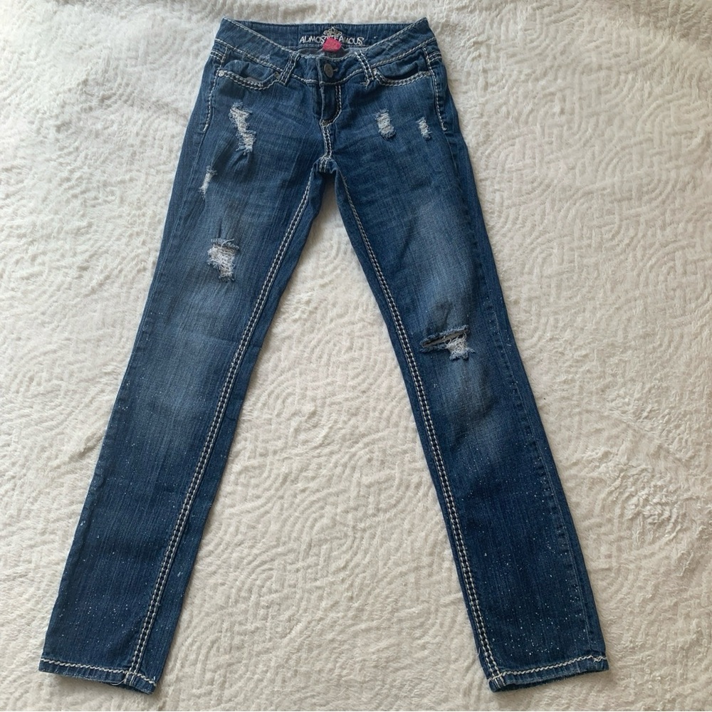 Almost Famous Skinny-straight Jeans (3)